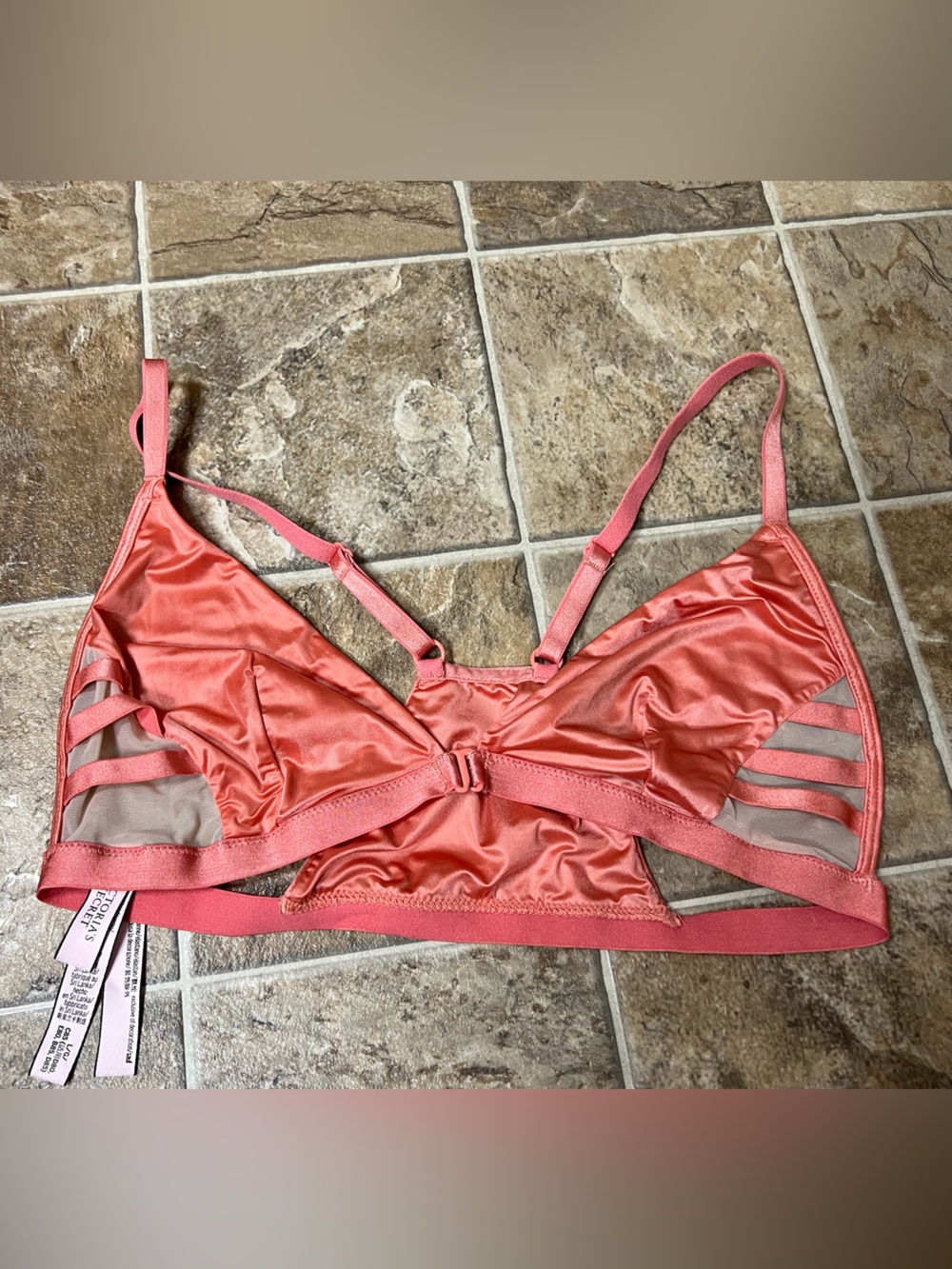 Victoria's Secret Coral Strappy Bralette
